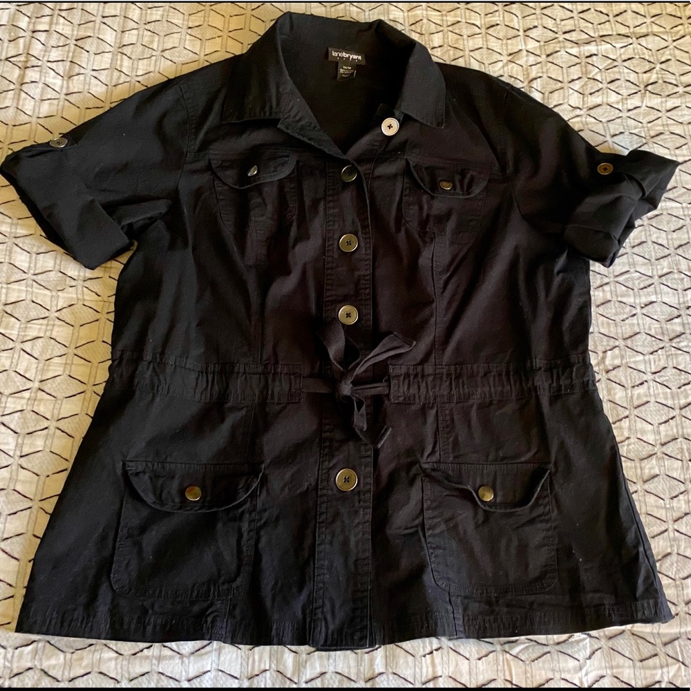 Lane Bryant 3/4 length safari jacket